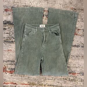 ROLLA'S Green Flare & Wide Leg Jeans